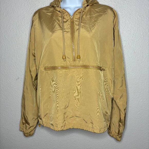 Thread & Supply Womens Sz S Gold 1/2 Zip All Weather Sweater - Picture 1 of 4